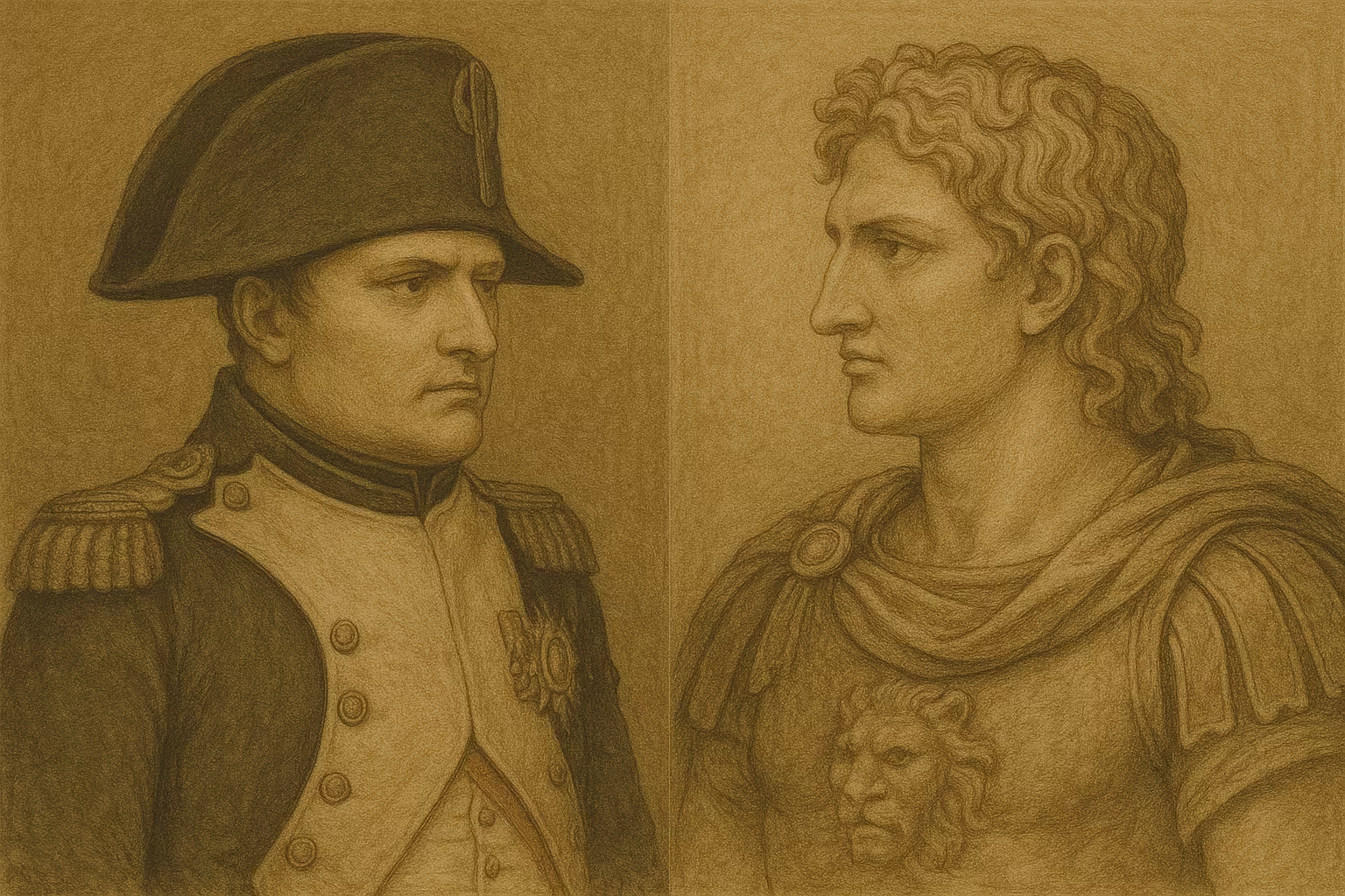 Napoléon vs Alexandre le Grand : Comparaison de deux conquérants légendaires
